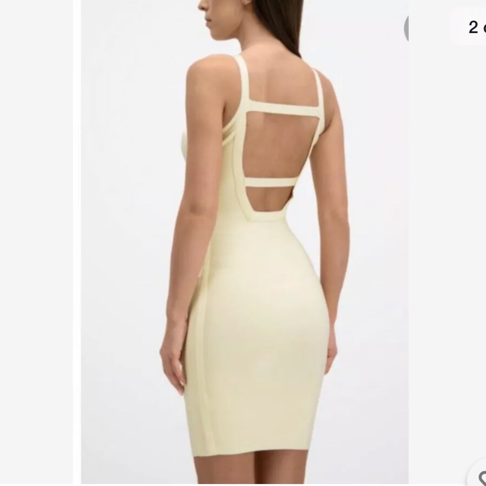Marciano Cream Mini Dress